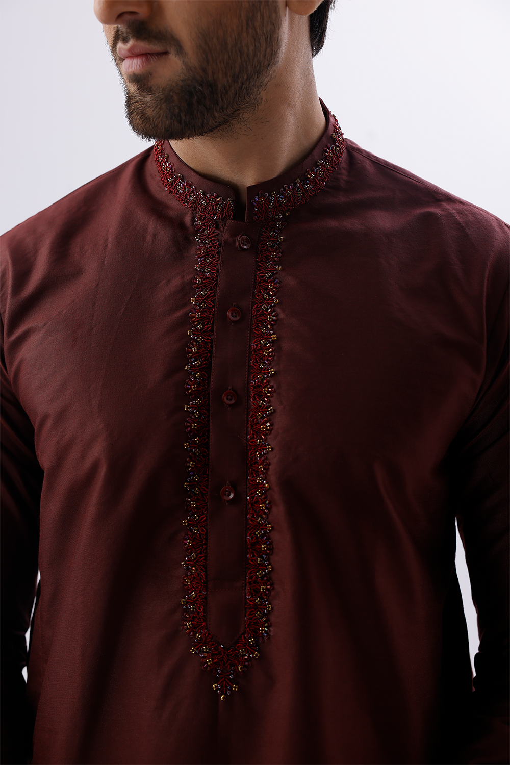 Embroidered Basic Kurta - 03