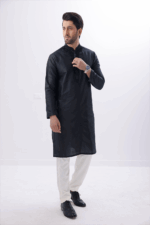 Embroidered Kurta - 01 - Image 4