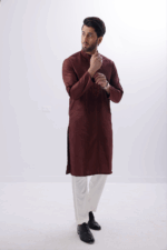 Embroidered Basic Kurta - 03 - Image 2