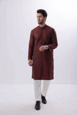 Embroidered Basic Kurta - 03 - Image 3