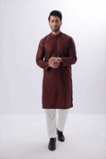 Embroidered Basic Kurta - 03 - Image 4