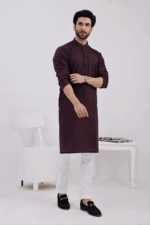 Plain Kurta - 14 - Image 3