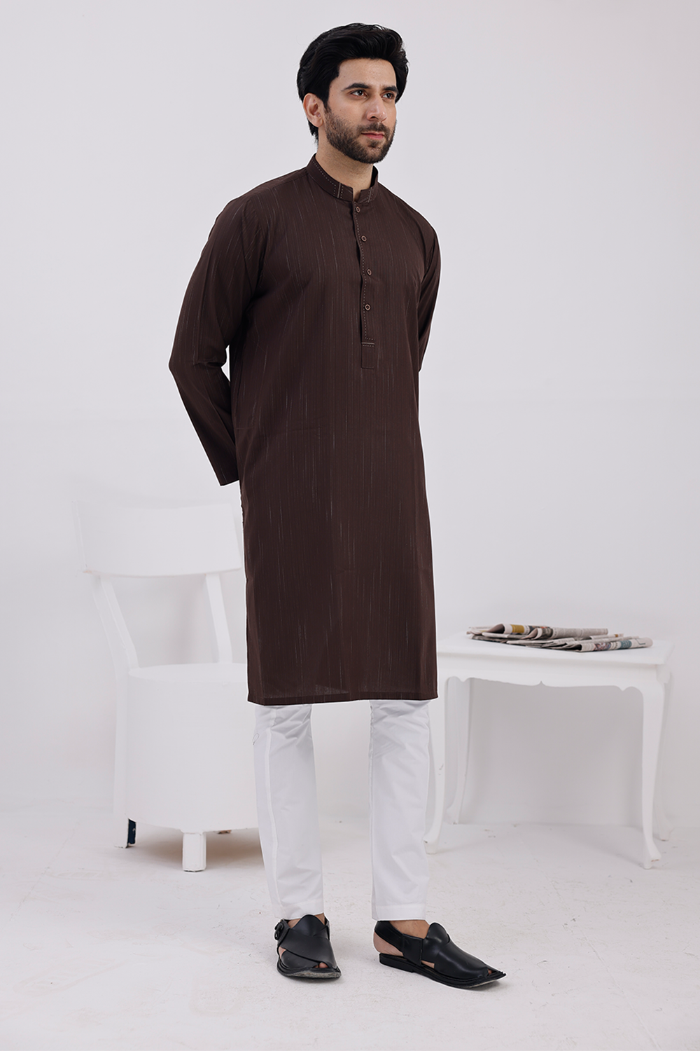 12A1417_6c1cd94e-811c-4750-8d68-547f84bb93bc Plain Kurta - 15 - Image 1
