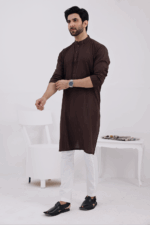 Plain Kurta - 15 - Image 4