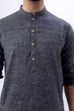 Plain Kurta - 09 - Image 7