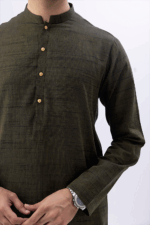 Plain Kurta - 08 - Image 7