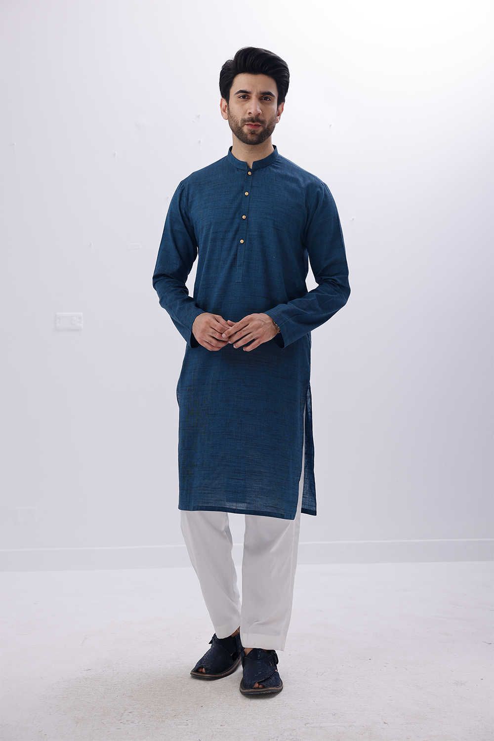 12A2304 Plain Kurta - 12 - Image 1