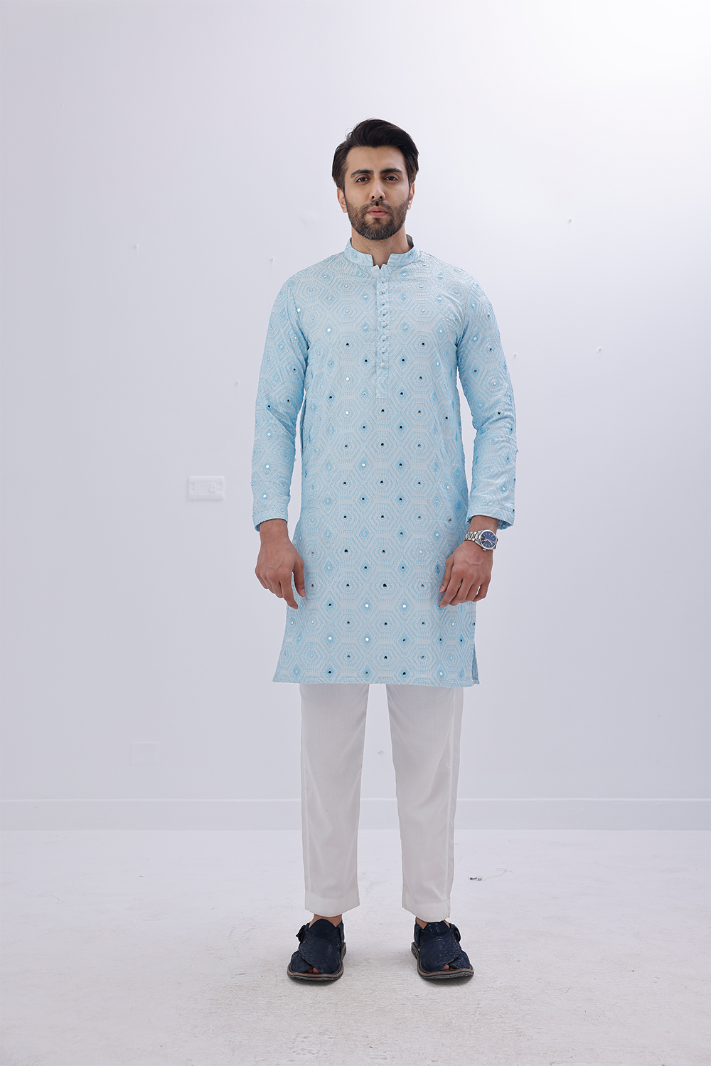 12A2626 Designer Kurta 006 - 03 - Image 1