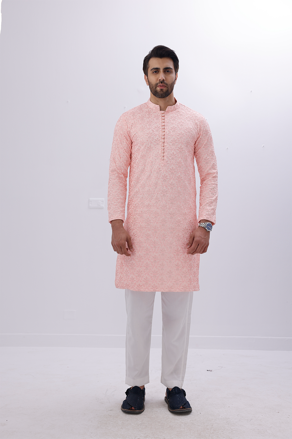 12A2677 Embroidered Kurta 003 - 05 - Image 1