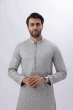 Embroidered Kurta 003 - 09 - Image 5