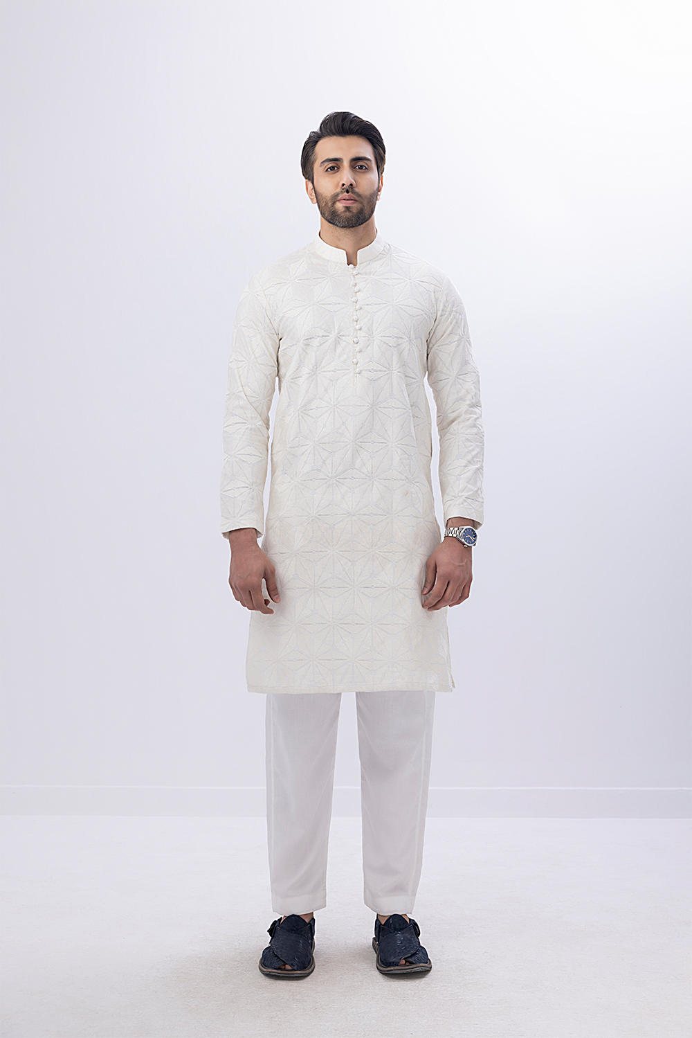 12A3030 Designer Kurta 004 - 03 - Image 1