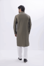 Embroidered Kurta - 08 - Image 5
