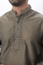 Embroidered Kurta - 08 - Image 6