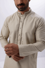 Embroidered Basic Kurta - 01 - Image 6